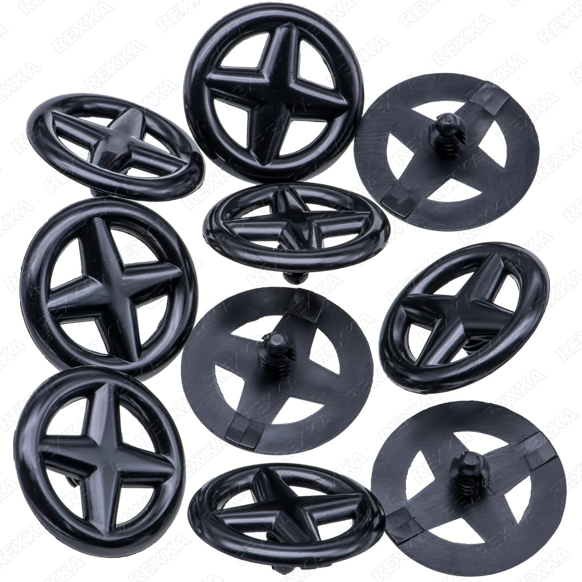 Amazon.com: Rexka 10pcs Hood Insulation Retainers Clips for Nissan
